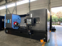 Torno CNC Automático de Servicio Pesado DONGS-TCK700DY con Bancada Inclinada, Control Fanuc Horizontal, Motor de Mecanizado Automotriz de Alta Precisión