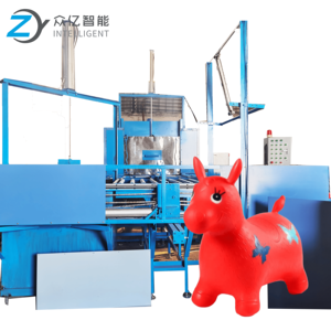 Machine de rotomoulage automatique professionnelle OEM haute productivité pour la fabrication de chevalets, garantissant une épaisseur de paroi uniforme et sans soudure - Product Image 1