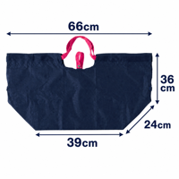 Sac de courses pliable pour supermarché, doublure de panier d'épicerie réutilisable, sac fourre-tout en polyester 210D, écologique, léger, à porter à l'épaule