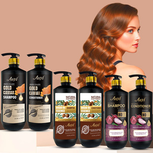 Champú acondicionador portátil para cosméticos de brillo nutritivo suave de alta calidad, acondicionador de champú portátil para el hogar de 720ml X 2 juegos - Product Image 1