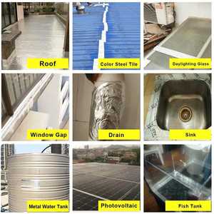 Cinta Autoadhesiva de Butilo <span class=keywords><strong>y</strong></span> Aluminio de Alta Resistencia <span class=keywords><strong>y</strong></span> Fuerte Viscosidad, Impermeable, para Sellado de Goteras en Techos Metálicos - Product Image 6