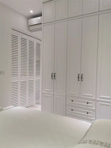 ستائر ZSTARR لليلة والنهار لدرابزين الفناء والأبواب ومظلال النوافذ بدون ثاقب قابل للطي والانزلاق ستائر من الخشب الصناعي للمكاتب والبيوت - Product Image 4