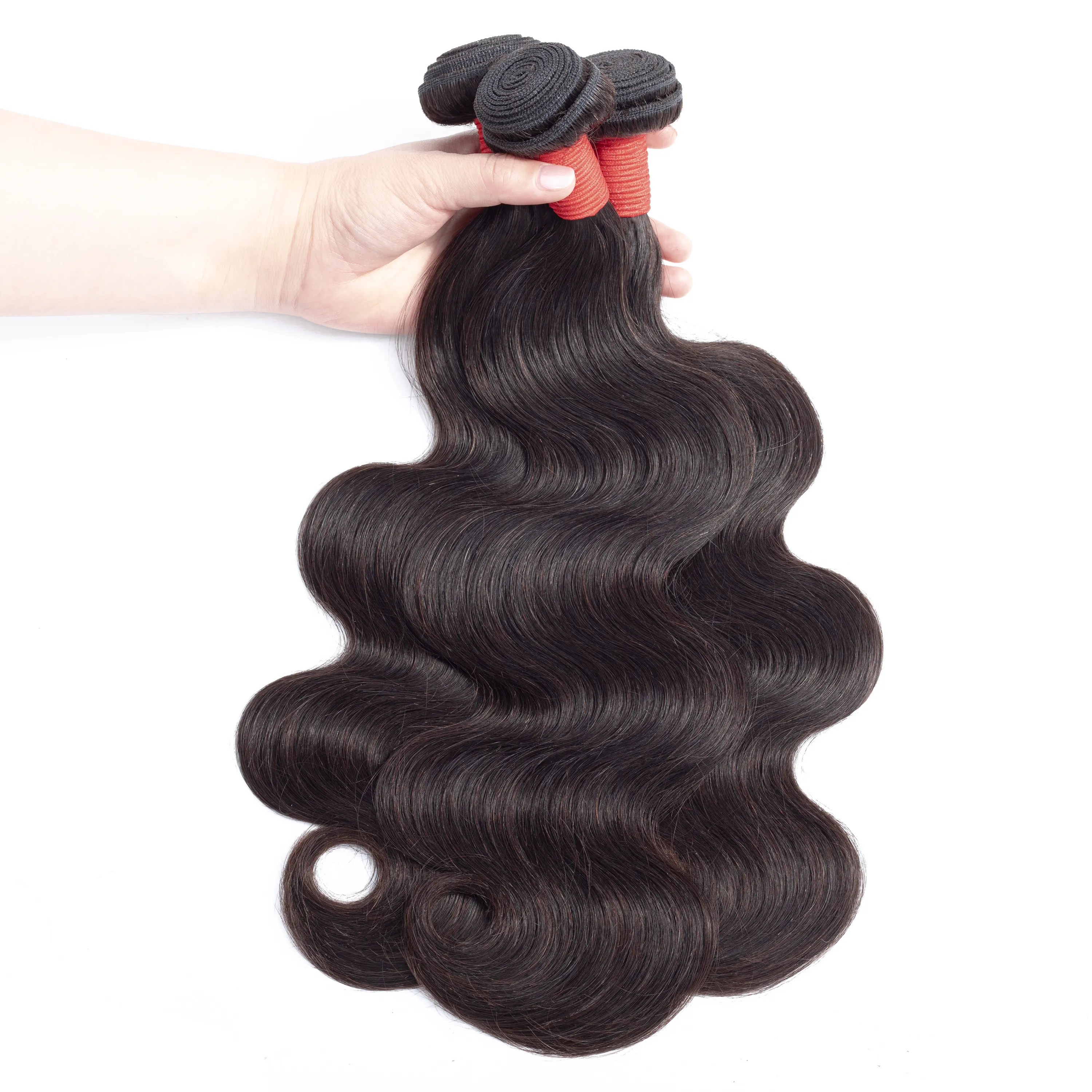 12a Dubbel Getekend Vietnamees Haar Natuurlijke Kleur Menselijk Haar Bundels Body Wave Hair Weave Aanpassen Kleur Braziliaanse Bundels