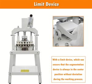 36pcs Hand Press Dough <b>Cutter</b> New Bread Maker Lump Spacer Bakery Commercial <b>Hydraulic</b> Manual Dough Divider - Product Image 3