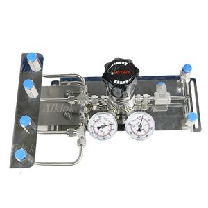 Pannello personalizzato collettore regolatore di pressione per azoto Argon aria ossigeno elio CO2 ingresso 6000psi sbocco 160psi <span class=keywords><strong>SS316</strong></span> - Product Image 2