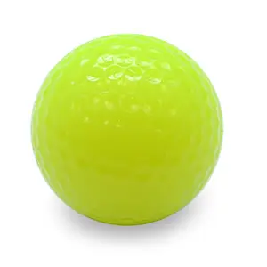 High Quality Green Driving Range Evening Training Golf Luminous Floating Ball for Golf Course