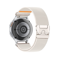 Jam tangan Samsung Huawei GT5, Garmin elastis nilon parasut gesper 20mm 22mm Universal kompatibel dengan Huawei GT5