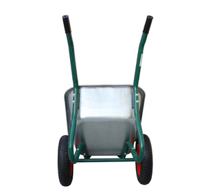 <span class=keywords><strong>Brouette</strong></span> à deux <span class=keywords><strong>roues</strong></span> en métal, <span class=keywords><strong>brouette</strong></span> de jardin, chariot de jardin, 100L, 160kg - Product Image 4
