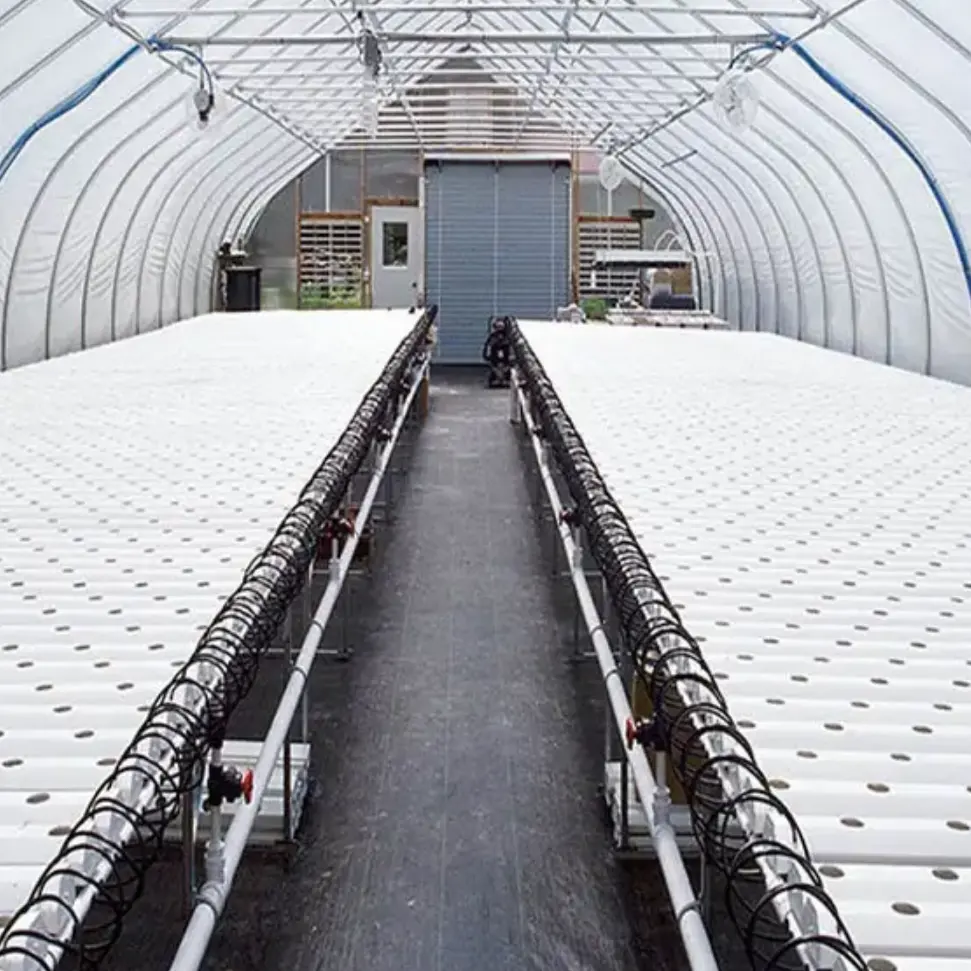 垂直マイクログリーンNft水耕チャネル10ポンプ提供水耕栽培システム農場用スマート灌漑コントローラー