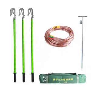 Huazheng HZJDB 0.4-380kV High Voltage Portable Temporary Grounding Rod Set <b>Earth</b> <b>Wire</b> Set Made in China - Product Image 3