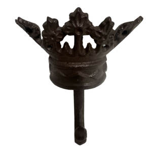 <span class=keywords><strong>Patère</strong></span> en fer forgé lourd de couleur antique pour vêtements - Product Image 5