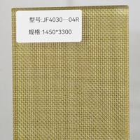 Porte coulissante en verre de sécurité laminé en maille métallique dorée, ultra-claire, à faible teneur en fer, translucide, pour chambre à coucher