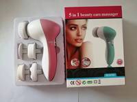 Masseur facial 5 en 1 pour le soin de la peau, nettoyeur facial électrique, brosse nettoyante pour le corps, outil de massage, brosse nettoyante pour le visage