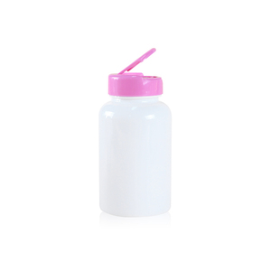 CRC Lid Customized Capsule Bottle Pharmaceutical Packaging PET <b>Plastic</b> Bottle Pill <b>Jar</b> For Health Product With Metal Screw Cap - Product Image 6