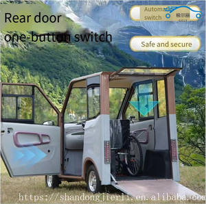 2025年热销电动汽车，带残疾人坡道，适合轮椅使用者，60V 63Ah，续航里程50公里，1000W大功率，<span class=keywords><strong>3</strong></span>门，最高速度45公里/小时 - Product Image 3