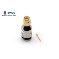 Conector Coaxial SMA Macho de Latón Macizo para Cable RF, Cable ULTRAFLEX 7