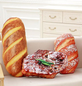 Simulation Pizza jeter oreiller personnalisé doux taille coussin court en peluche Dessert <span class=keywords><strong>alimentaire</strong></span> en forme d'oreiller - Product Image 2
