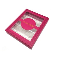 Boîte à biscuits en papier kraft, boîte à aliments pour cookies avec fenêtre
