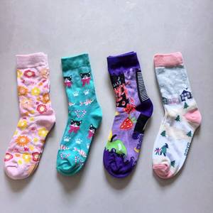 Stock Clearance Remaining Stock Cheap Sale <strong>Excess</strong> <strong>Inventory</strong> Lot Womens Novelty Pattern Mid Tube Socks Cute Casual Crew Socks - Product Image 3