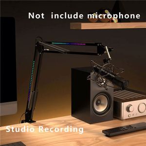 Soporte de Micrófono Ajustable con Luz RGB, Metálico, OEM, para Estudio, Transmisión, Juegos y Uso con Tablet - Product Image 3