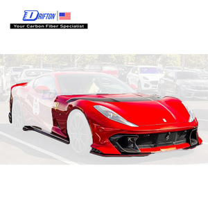 812C Style Carbon Body <b>Kits</b> For Ferrari 812 Superfast <b>Model</b> - Product Image 1