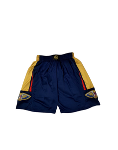 Pantalones cortos de baloncesto de cintura acanalada de diseño personalizado para hombre, pantalones cortos de baloncesto de malla con forro de doble capa y sarga 3D de alta calidad - Product Image 3