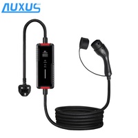 Chargeur EV portable 7KW, stations de recharge AC les moins chères pour voitures électriques
