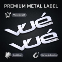 Nickel Metal Scratch off Brand Logo Tag for Mobile Phone Earphone Computer & Camera Use-Customizable Adhesive Sticker