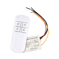 Interrupteur de télécommande RF sans fil intelligent KaiYi KY-001 220V, portée 30-100m, alimenté par batterie, 10A, système de maison intelligente, ABS