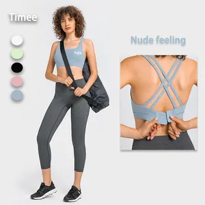 Wholesale activewear fitness hot sexy xxx yoga tops with built in bra xxxx sports gym women bra suppliers sports gym running bra