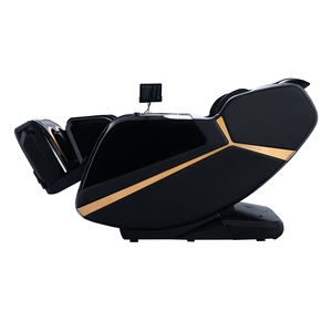 Moderner schwarzer PU-Leder <span class=keywords><strong>massage</strong></span> stuhl Zero Gravity Vending Shiatsu mit elektrischen Beinen Body Foot Neck Leg Arm Relaxation - Product Image 6