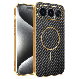 Funda Magnética Lichicase para Honor <span class=keywords><strong>600</strong></span>, <span class=keywords><strong>600</strong></span> Pro, <span class=keywords><strong>600</strong></span> Lite, Carcasa de TPU Suave con Marco Electrochapado - Product Image 4
