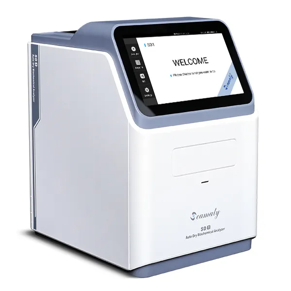 Touch Screen Smart Auto Chemistry Analyzer Real Time Blood Testing Biochemistry Analyzer