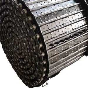 Conveyor Metal Plate chain belt For Convey Heavy Loads with sprocket