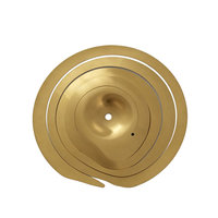 Spiral FX Cymbal 10 inch-14inch Spiral Trash Effects Cymbal Drum Set Percussion Instrument