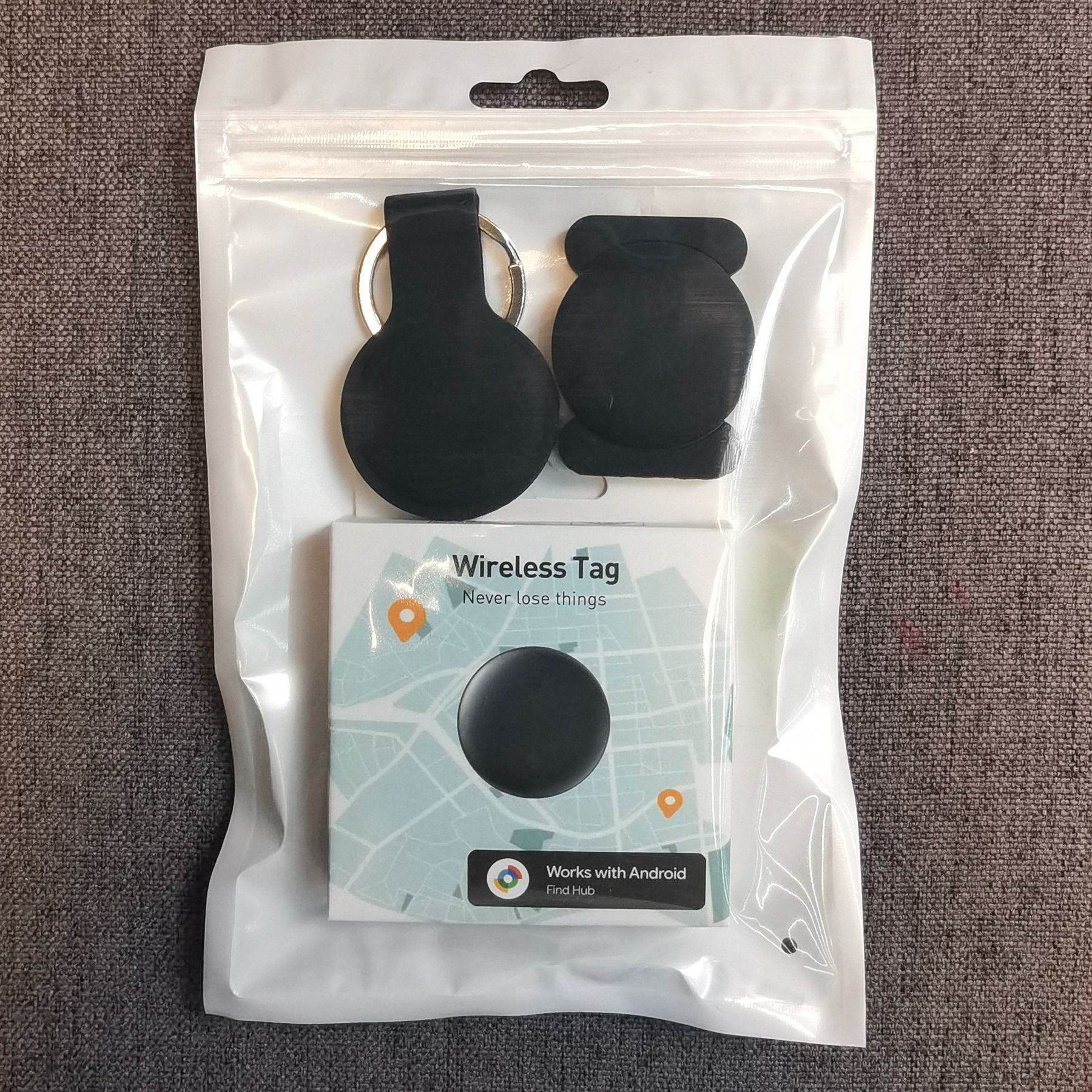 S10 Noir [Android Étranger] + Étui Magnétique + Étui Porte-Clés