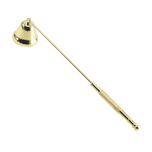 <span class=keywords><strong>Noir</strong></span>/or/argent/or Rose cloche bougie extincteur coupe-flamme en forme de cloche bougie mèche éteignoir en acier inoxydable - Product Image 4