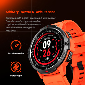 OEM C31 Smartwatch Sportivo da Esterno Robusto con <span class=keywords><strong>GPS</strong></span>, Schermo TFT Rotondo da 1,46 Pollici, Funzione di Chiamata, Comodo Orologio Magnetico - Product Image 4