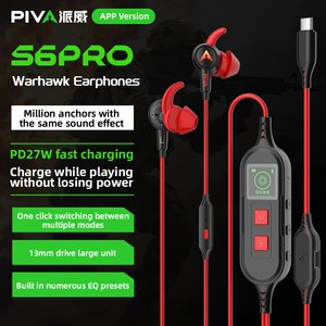 With PD27W Charging Type-C 13mm Virtual 7.1 Channel Gaming <strong>Earphones</strong> with Built-in Sound Card and App for Independent Tuning - Product Image 2