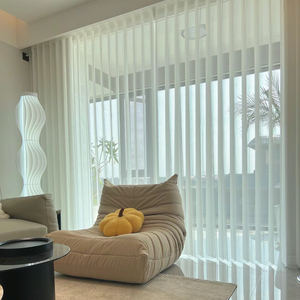 Hiện đại trang trí nội thất Giấc Mơ rèm thông minh cơ giới lọc ánh sáng điều khiển từ xa được xây dựng trong dọc điện làm bằng polyester - Product Image 2