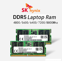 Mémoire pour ordinateur portable SK DDR5 48 Go, DDR5 48 Go 5600 Mhz 2RX8 SODIMM, module de mémoire intelligent haute vitesse, RAM pour pièces d'ordinateur portable HMCG88AHBVA315N
