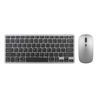 Clavier et souris teclado ergonomique standard mince sans fil 2.4ghz ensemble de souris clavier bluetooth sans fil