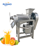 Machine à jus de qualité alimentaire en acier inoxydable 304, équipement d'extraction commercial à vis pour fruits et légumes avec options OEM