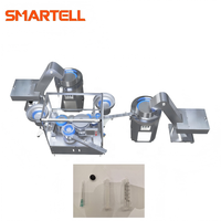 Machine d'assemblage de seringues en 3 parties de tailles différentes, stabilité optimale