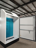 Armoire de distribution console au sol en acier au carbone BaiXiLing AP, conception ergonomique, IP56, CE, ISO9001 pour l'électronique