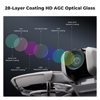 K&F Concept – Lot de 6 filtres polarisants UV CPL ND8 ND16 ND32 ND64 et à densité neutre pour objectif de drone DJI NEO, ensemble de filtres ND et CPL