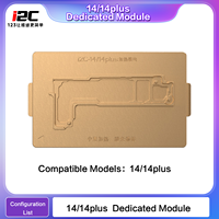 Nouvelle plateforme de rebillage I2C pour iPhone X 17 Pro Max T30, support magnétique pour la pose de composants en étain