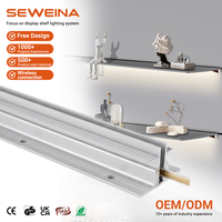 Lumière LED à pilier conducteur inséré horizontalement AA pour cuisine/ameublement/vitrines