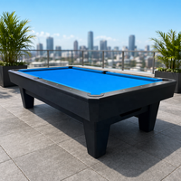 Table de billard de tournoi professionnel à cadre en bois massif d'usine pour la table de billard américaine personnalisée de compétition