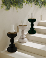 Table d'appoint pliante moderne Spazepaper, petite table de chevet, table d'appoint pour salon, design exquis, meubles gain de place